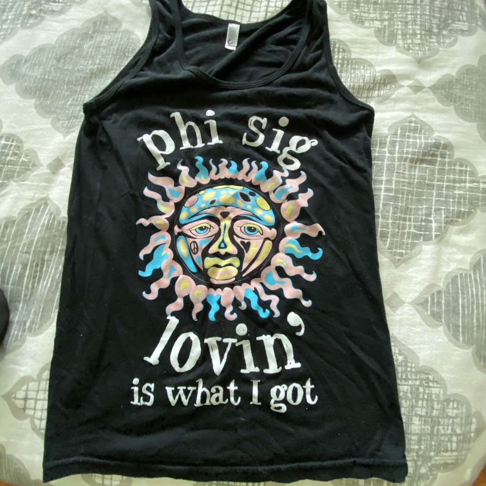Phi sig tank top (phi sigma sigma )